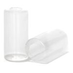 Heat Shrink Transparent Open Top Capsules, large