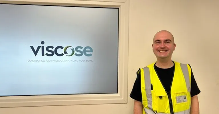 Viscose staff member Matthew Thomas