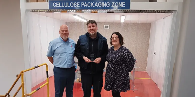 Scott Moor Viscose staff member