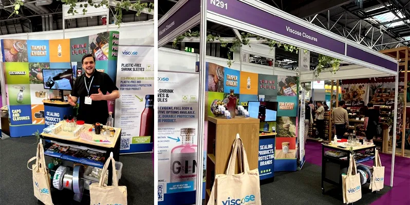 Viscose stand in Farm Shop & Deli show