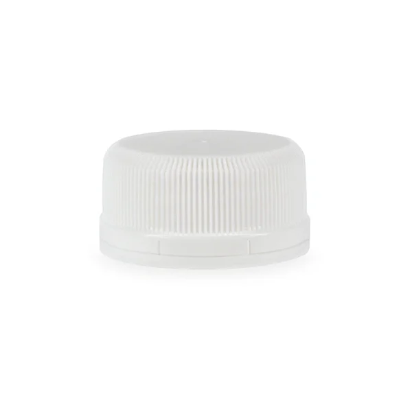 Tethered 1881 plastic screwcap in white
