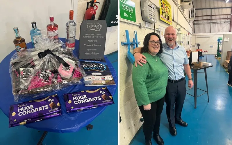 Sweet prizes inside Viscose HQ