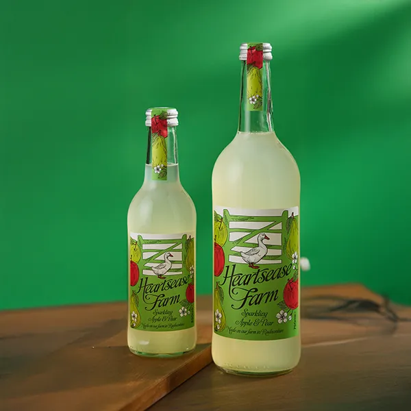 Sparking drink bottle with secure bottle cap